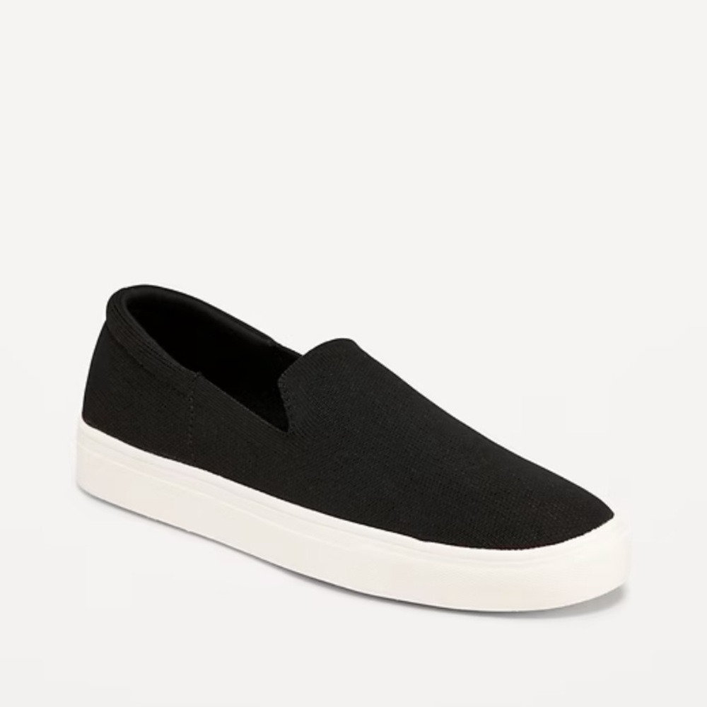 Old Navy Black Slip-On Sneakers